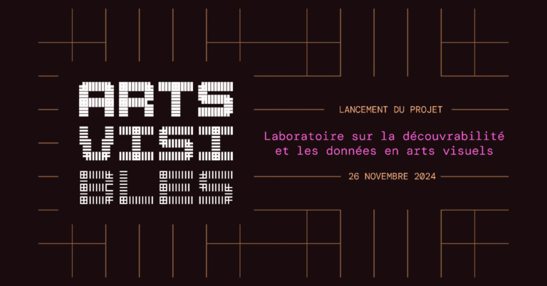 Visuel arts visibles : lancement du projet, laboratoire sur la découvrabilité et les données en arts visuels, 26 novembre 2024.