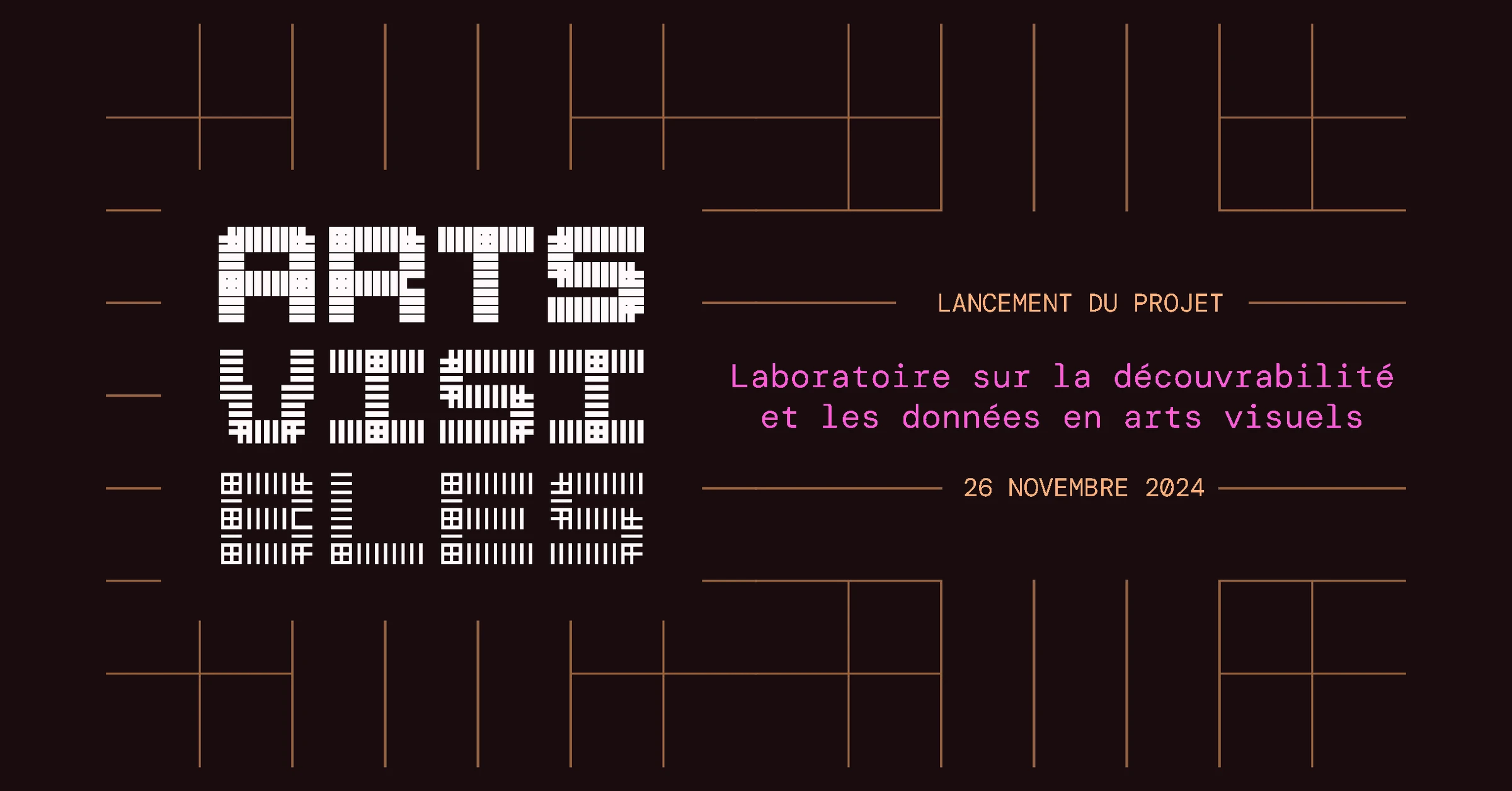 Visuel arts visibles : lancement du projet, laboratoire sur la découvrabilité et les données en arts visuels, 26 novembre 2024.